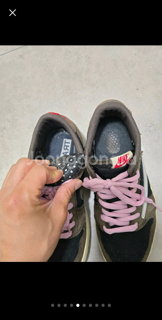 나이키 에어 조던 1 로우 OG SP 트래비스 스캇 모카 265--5