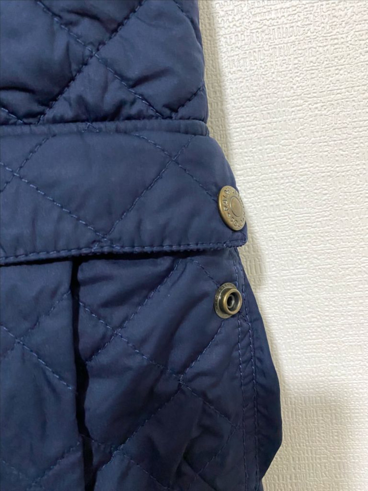 랄프로렌 네이비 퀼팅 조끼--2