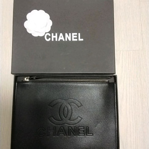 샤넬 뷰티정품 블랙 클러치 새상품