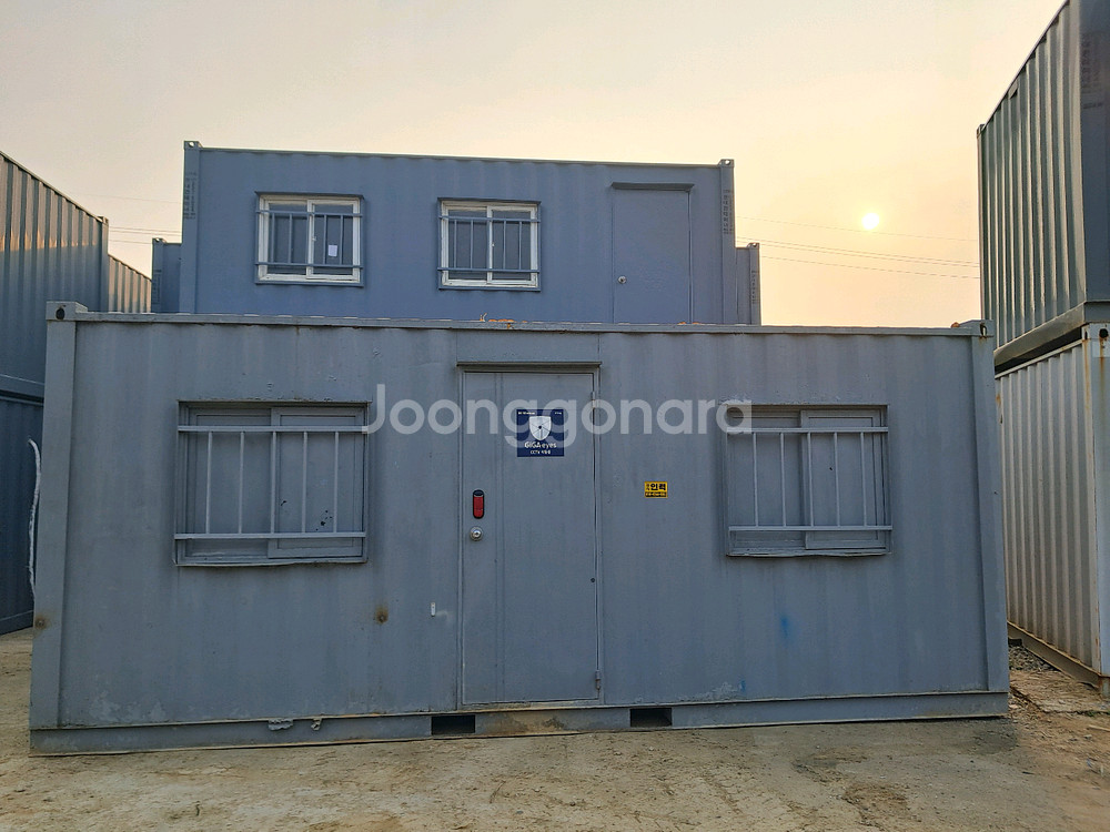컨테이너 창고 3m*6m 선반랙 창고컨테이너--1