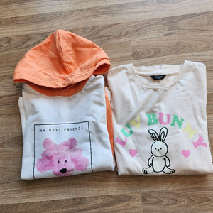 여아 티셔츠 2벌 (150)