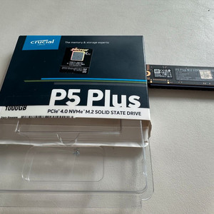 Crucial P5 Plus 1TB SSD 이미지