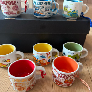 스타벅스 시티 머그 에스프레소잔