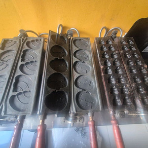 똥빵 캐릭터빵 붕어빵 팥앙금 기계