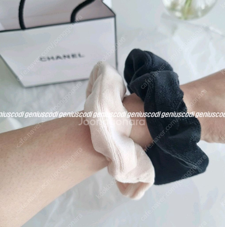 (새상품 여러개임) 선물용 샤넬 뷰티 VIP 헤어 곱창 이미지