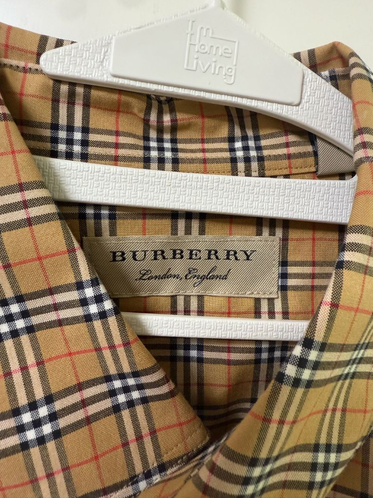 버버리 남성 긴팔 체크 셔츠 앤틱옐로우 JAMESON 제임슨 M--2