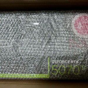 대구) 컬러풀 지포스 RTX 5070 Ti 토마호크 미개봉