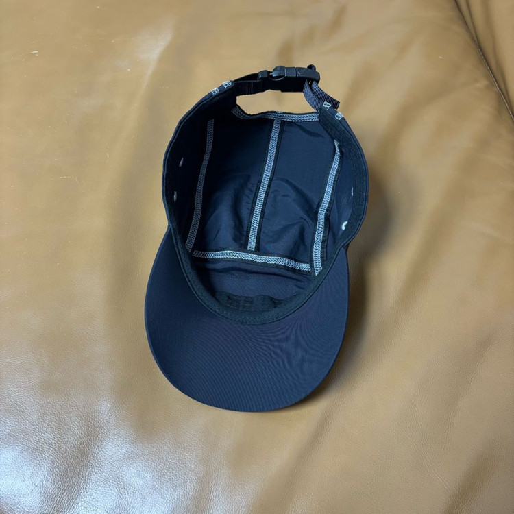 슈프림 캠프캡 모자 박스로고 23ss 리플렉티브 스티치 블랙--6