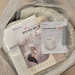 파크론 양면형 웜텍 따뜻 AIR 워셔블 온수매트 새상품 퀸사이즈