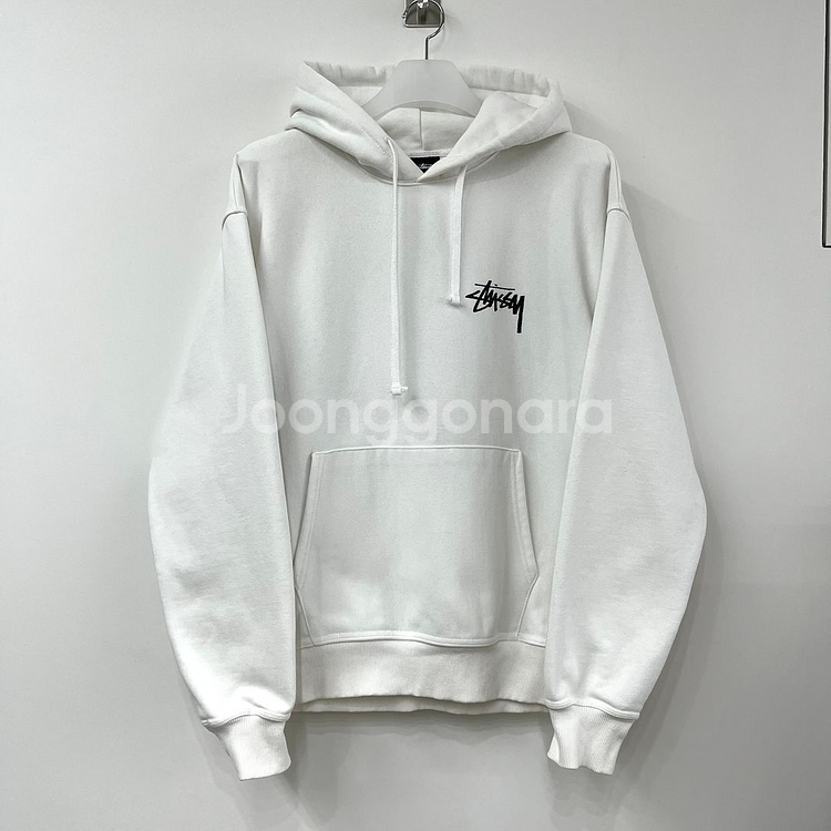스투시 8볼 페이드 화이트 후드티--1