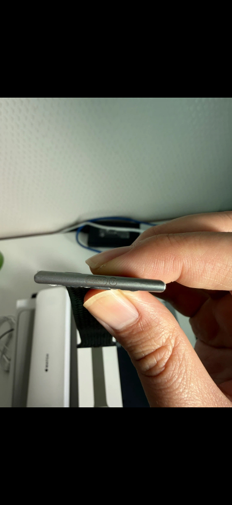 애플워치 브레이드 솔로루프 올리브 45mm 사이즈7 이미지