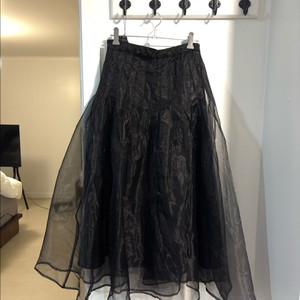 리클라라 오간자스커트 L 새상품