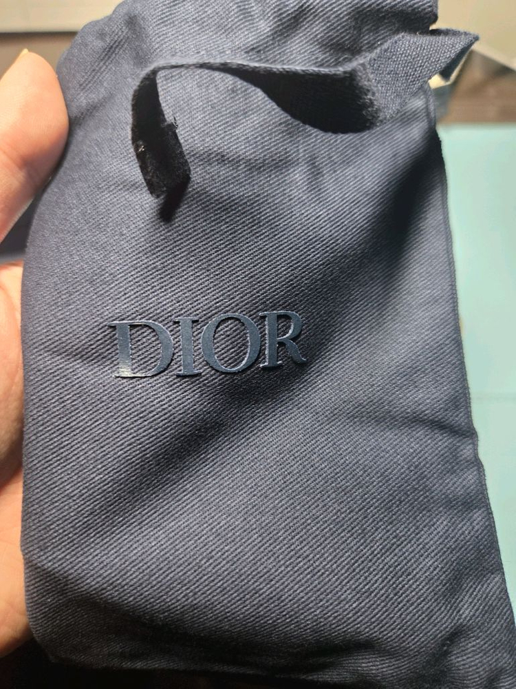 디올 열쇠케이스(블랙 그레인 송아지 가죽 & CD Ic 이미지