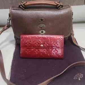 멀버리 탑핸들 빈티지 크로스백