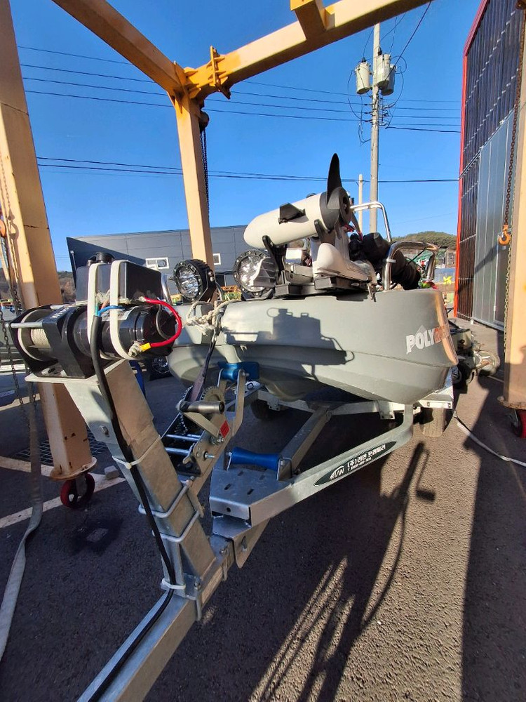 폴리클래프트310 낚시보트 세트 이미지