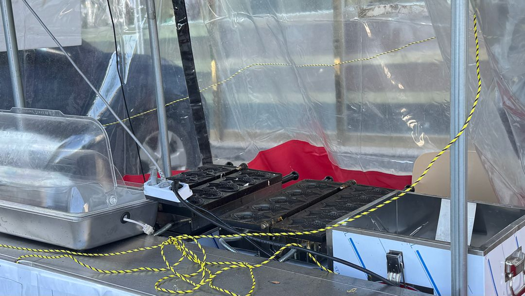 붕어빵 기계 세트 이미지