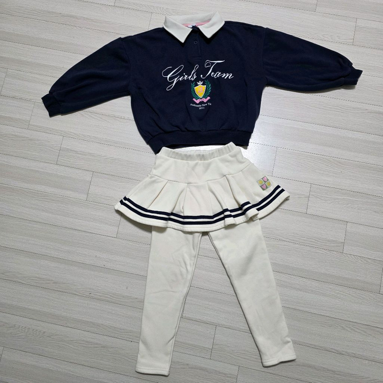 (2-3회착용) 앤디애플 왕기모상하복 130 일괄판매--1