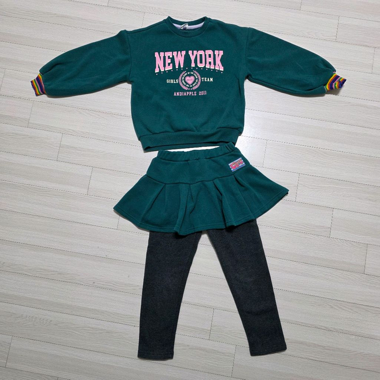 (2-3회착용) 앤디애플 왕기모상하복 130 일괄판매--3