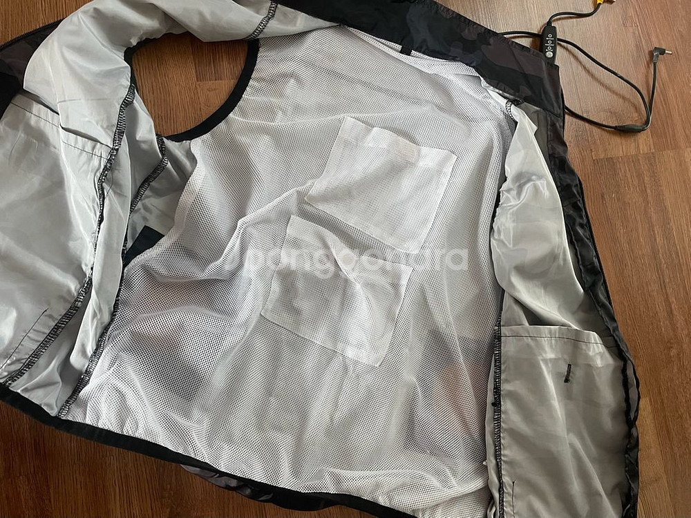 여름 선풍기 조끼 S 작업용 쿨조끼 얼음 아이스팩 보조배터리--4