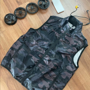 여름 선풍기 조끼 S 작업용 쿨조끼 얼음 아이스팩 보조배터리