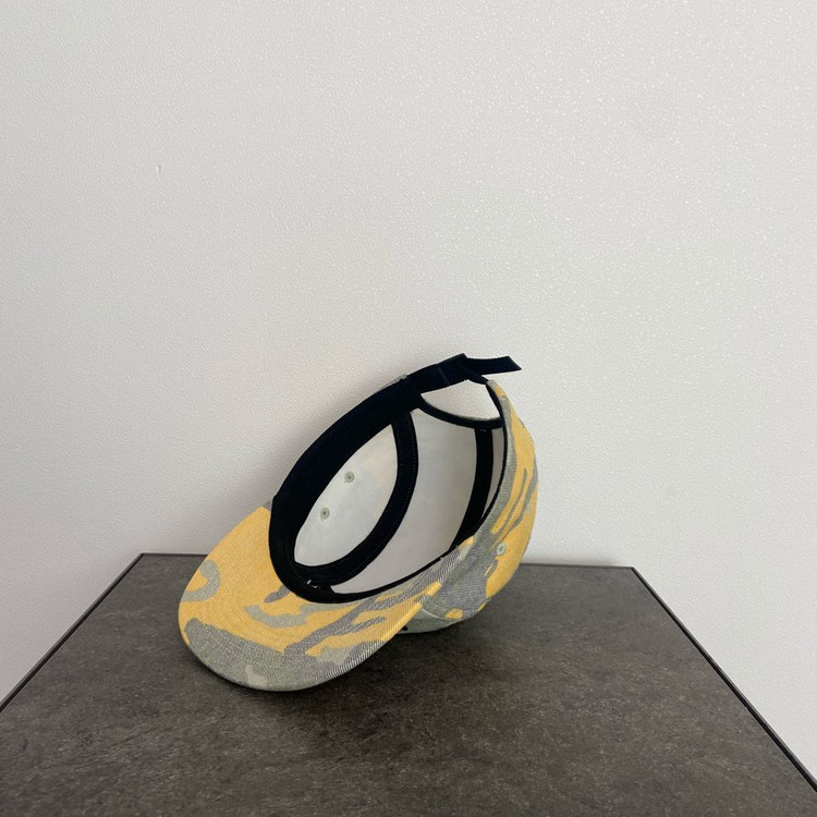 (OS) 슈프림 박스로고 캠프캡 모자 워시드 아웃 카모--5