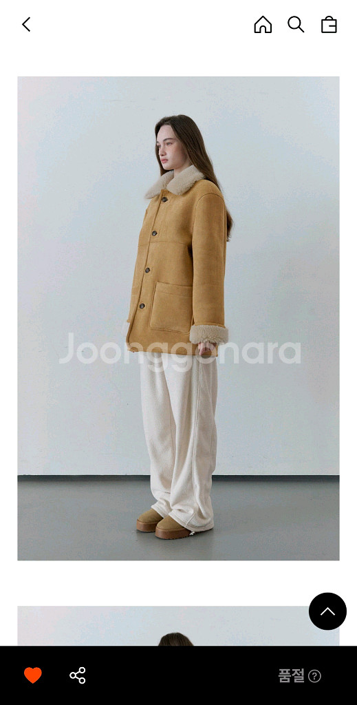 브링마이띵즈 리버시블양모무스탕--2