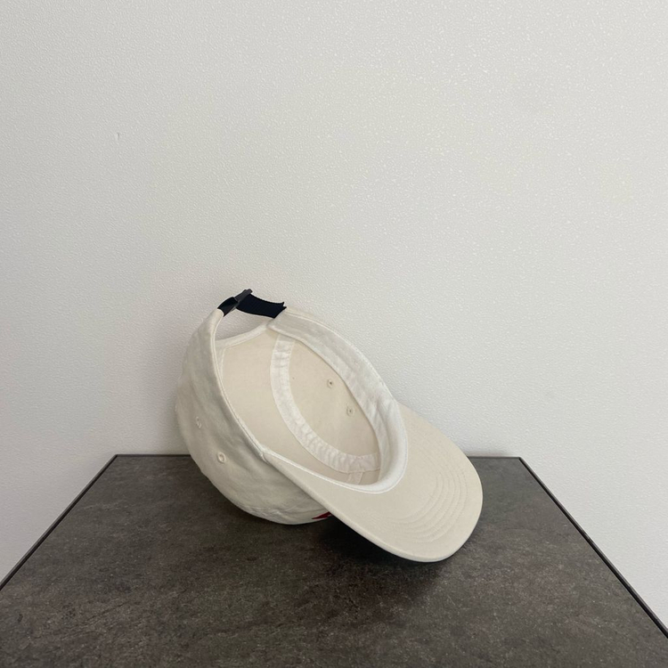 (OS) 슈프림 박스로고 캠프캡 모자 내츄럴--6