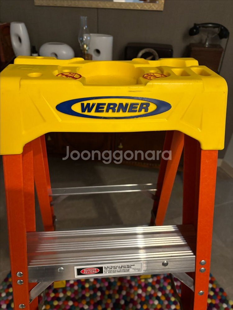 베르너 전기절연 유리섬유 사다리 WERNER LADDER T6204 정품--1