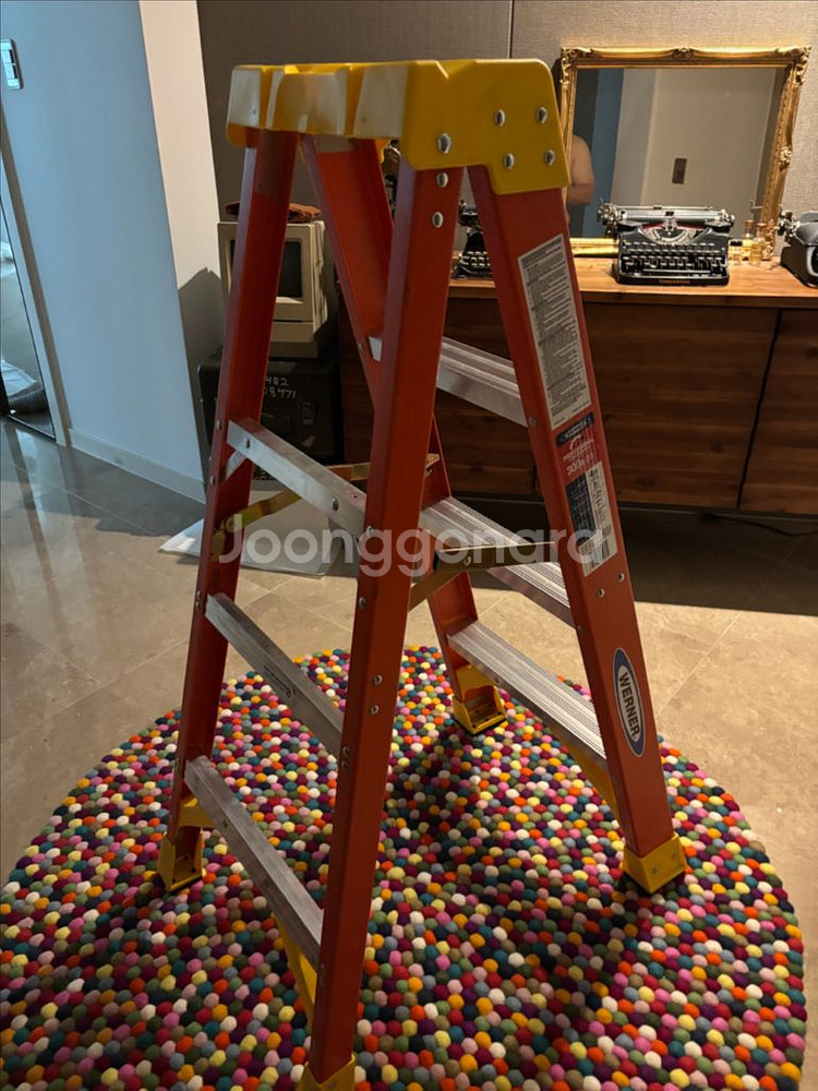 베르너 전기절연 유리섬유 사다리 WERNER LADDER T6204 정품--3