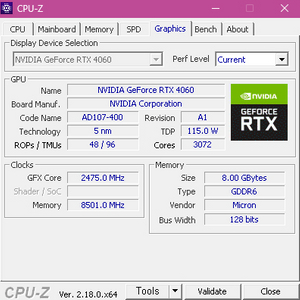 RTX 4060 그래픽카드 + 16GB 메모리 세트