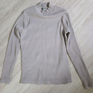 유니클로 골지 긴팔티L