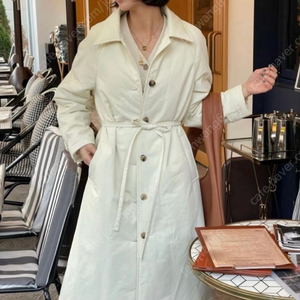 유메르 트렌치 패딩