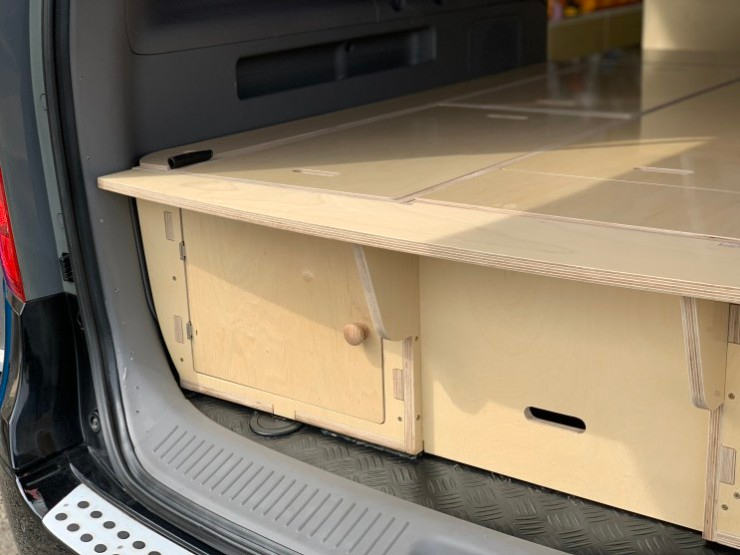 신품급 스타렉스 캠핑 차박 침상 DIY 키트 / 캠핑카 셀프 제작 / 수납형침상 평탄화--1