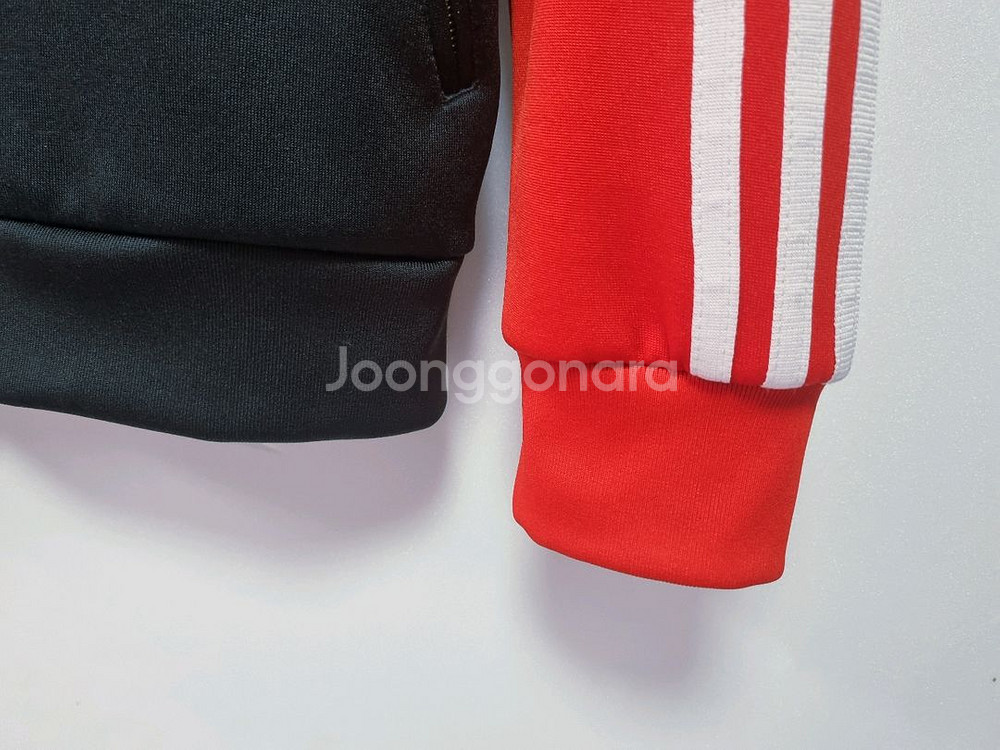 남성 아디다스 OG 불꽃 맨유 맨체스터 유나이티드 트랙탑 져지 축구복--3