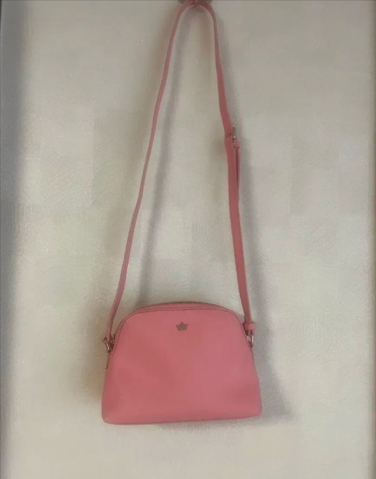 제이에스티나 체크 패턴 미니 크로스백--1