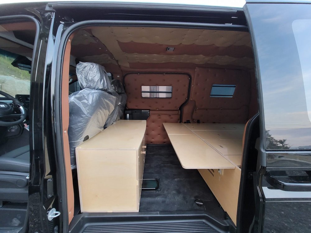 신품급 스타렉스 캠핑 차박 침상 DIY 키트 / 캠핑카 셀프 제작 / 수납형침상 평탄화--9