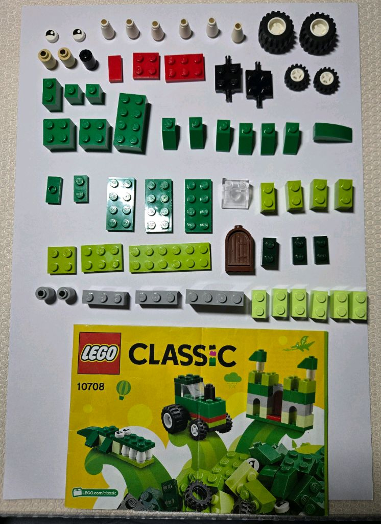 레고 클래식 블럭 (색상별) 5세트 일괄 판메합니다--3