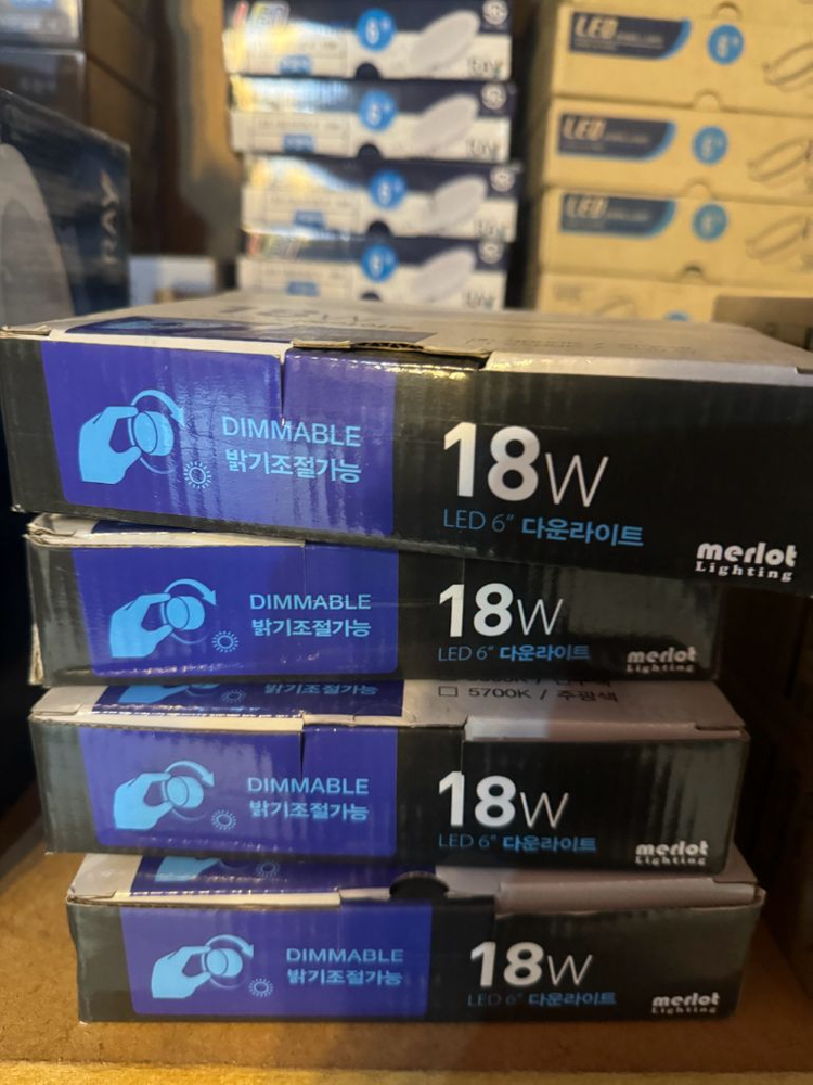 메를로라이팅 18W LED 6인치 다운라이트--1
