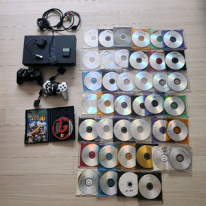 플스2 개조 본체 및 타이틀