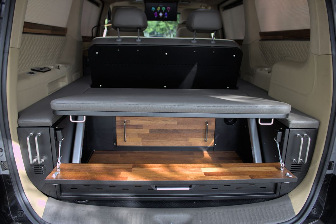 신품급 스타렉스 변환시트형 캠핑 침상 키트 / 변환 수납형 차박 침상 캠핑카 / 구조변경, 장착비포함 개소--9