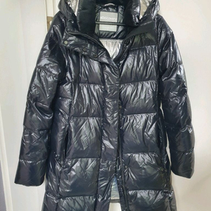 디스커버리 유광 구스다운 롱패딩 90 거위털 자켓 점퍼 주니어 여성 55