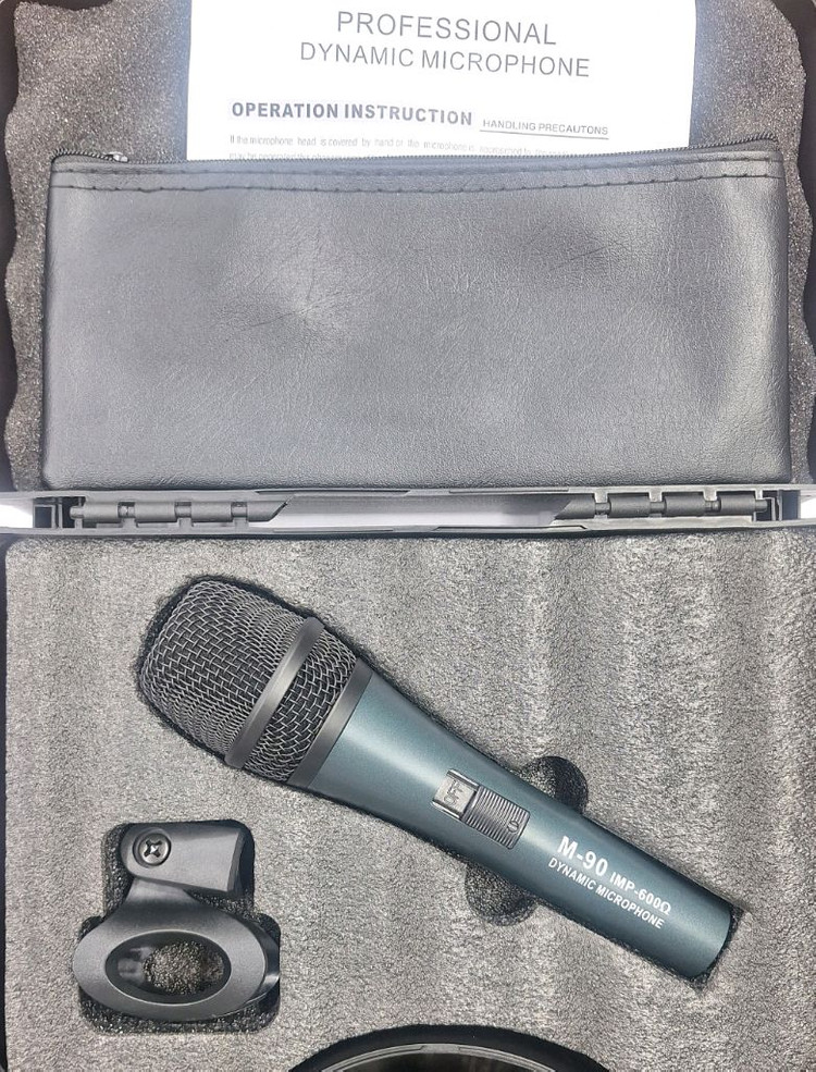 새제품 M-90 다이나믹 마이크 전문보컬라이브강의용--1