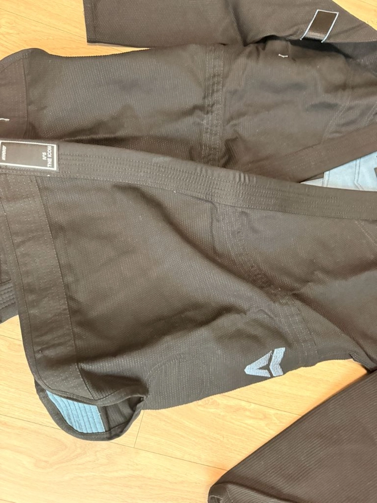 하이퍼플러이 주짓수 도복 F3(A1) Icon V wolf grey(Black) 이미지