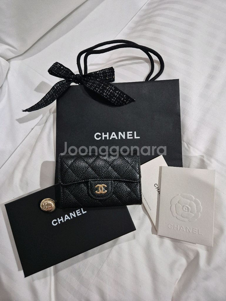 샤넬클똑금장 새상품--1