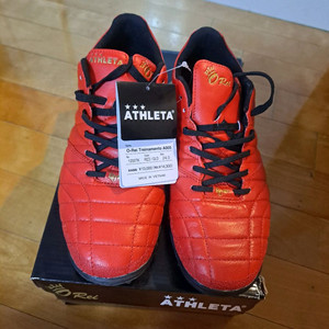 아슬레타 풋살화 레드240 이미지