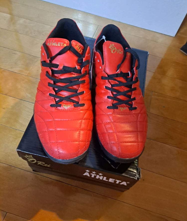 아슬레타 풋살화 레드240 이미지