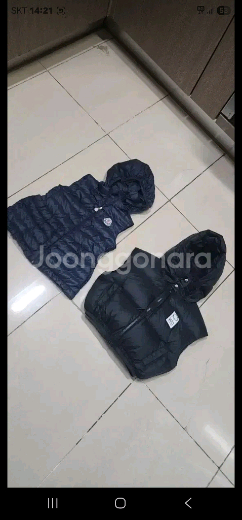 몽클레어 키즈 이쁜 패딩베스트 130--3