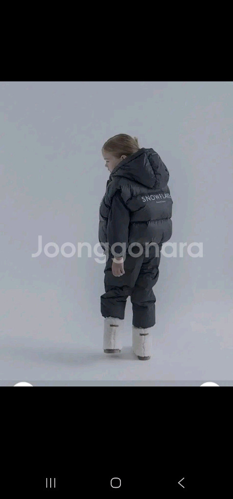 몽클레어 키즈 이쁜 패딩베스트 130--4