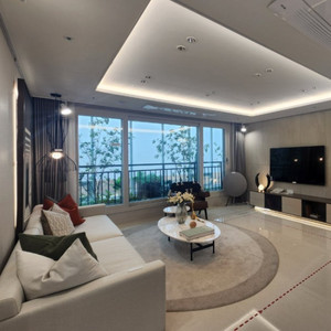 모델하우스 거실 창호 파격 할인