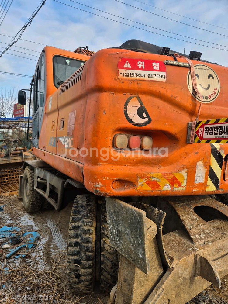 두산 08굴삭기 DX 210w 소개--3